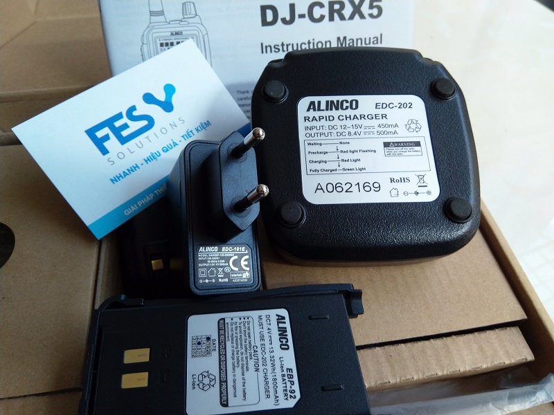 sạc pin alinco edc 202